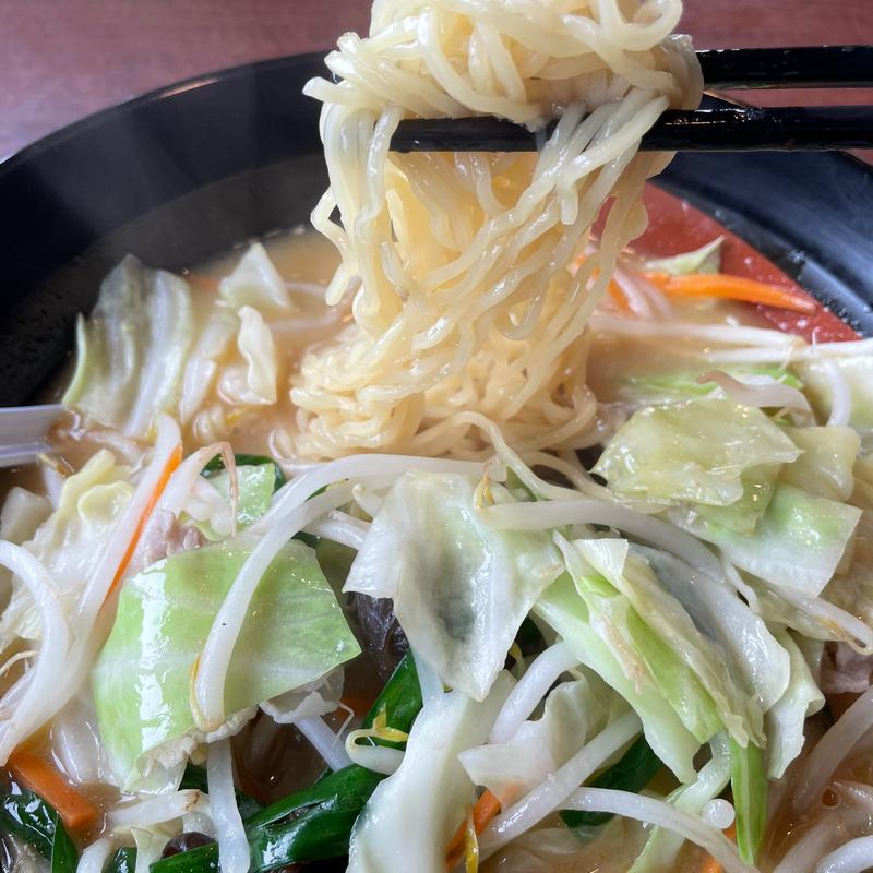 味噌野菜ラーメン(ラーメン一代元 加須三俣店)