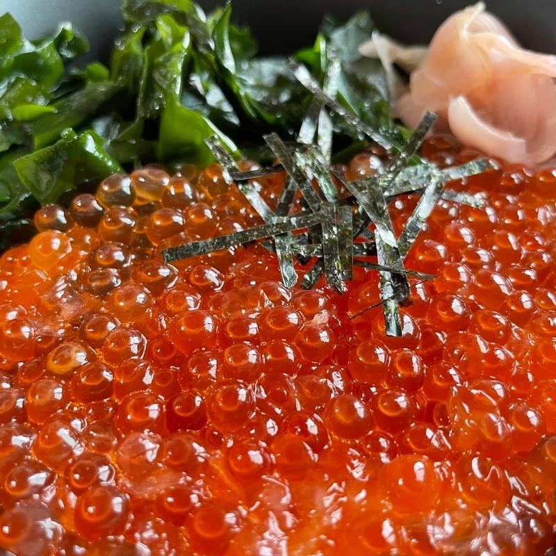 イクラ丼(オホーツク産直市場 かにや)