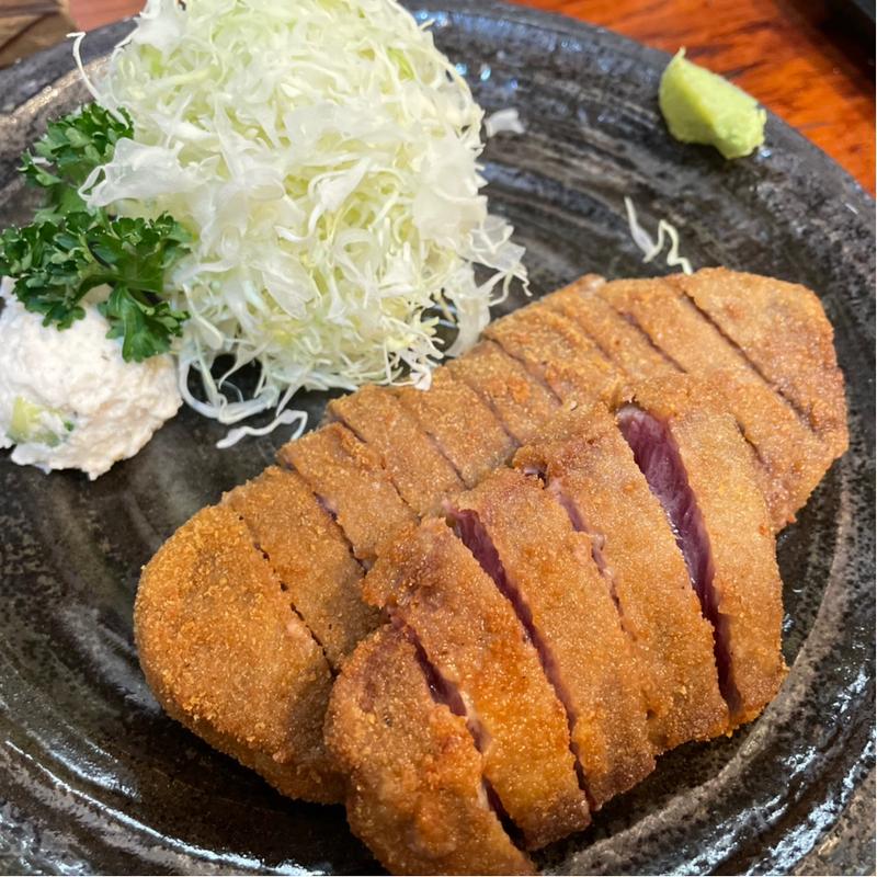 牛ロースかつ麦とろセット(牛かつ 壱弐参 （ぎゅうかつ いちにさん）)