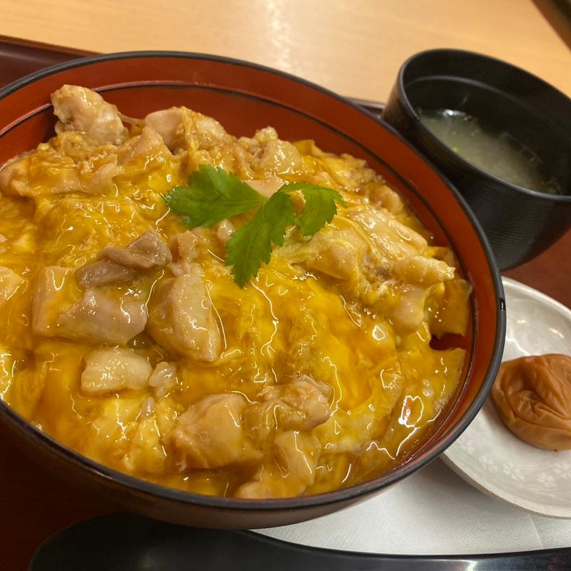 三和の純鶏名古屋コーチン親子丼(鶏三和 刈谷ハイウェイオアシス店)