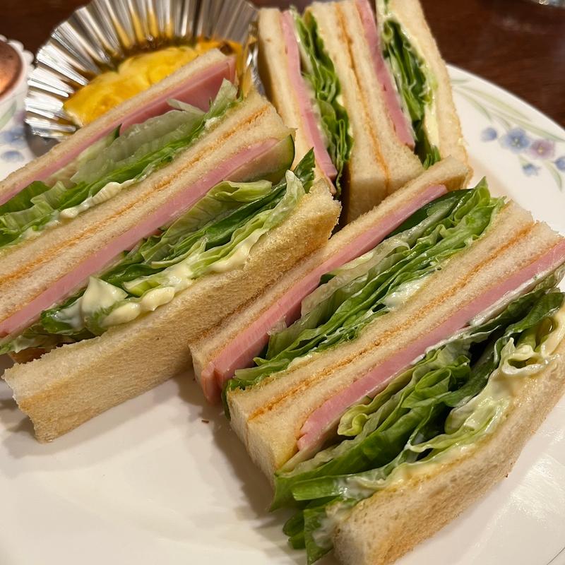 ハムサンドこんがり焼き(コーヒー専科　小島屋 )