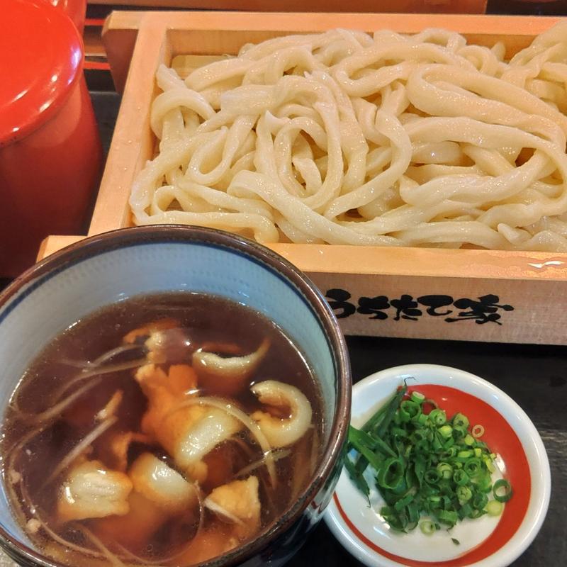 肉汁うどん(武蔵野うどん うちたて家)