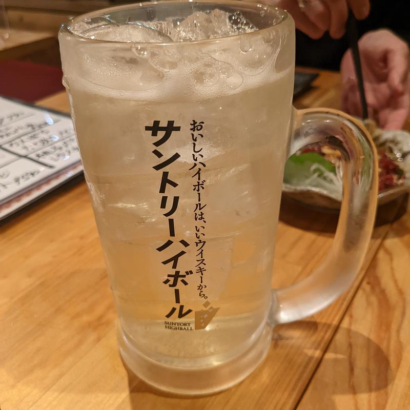 メガ角ハイボール(三崎まぐろ専門店 Tunaがる)