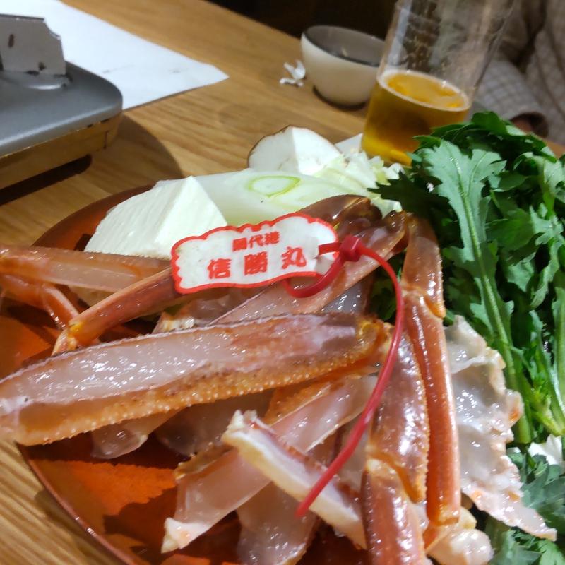 カニすき(かにまつば)