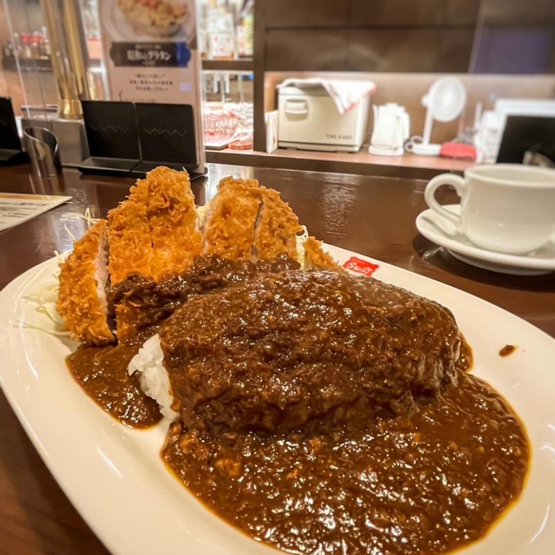 カツカレー(銀座スイス 本店)