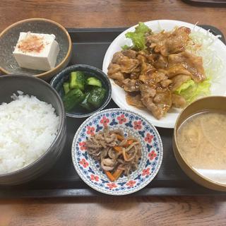 生姜焼き定食(石川食堂 )