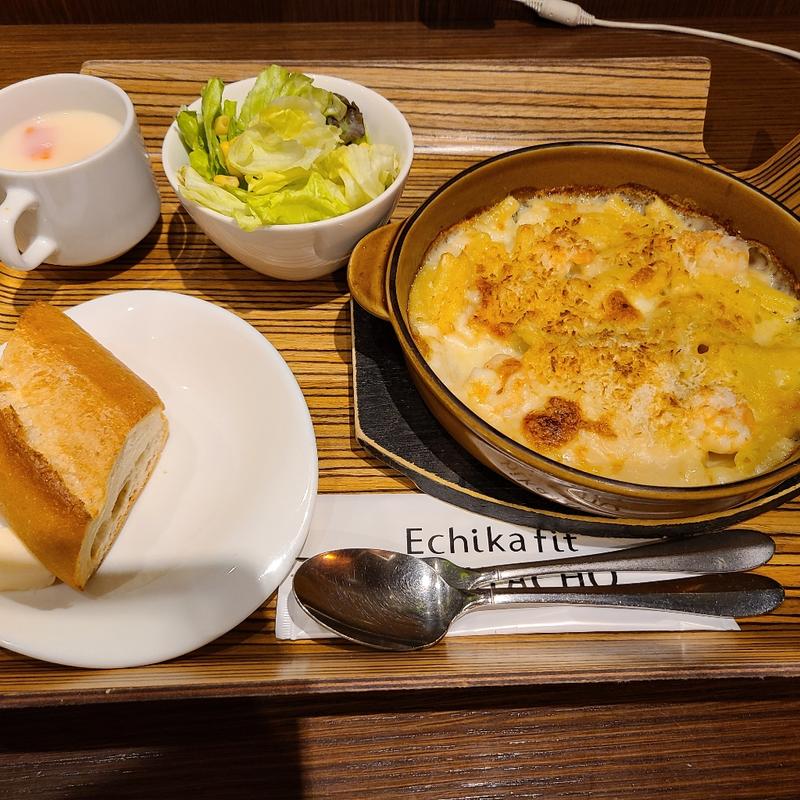 エビグラタン(グリル鉄板ラッシュ！)