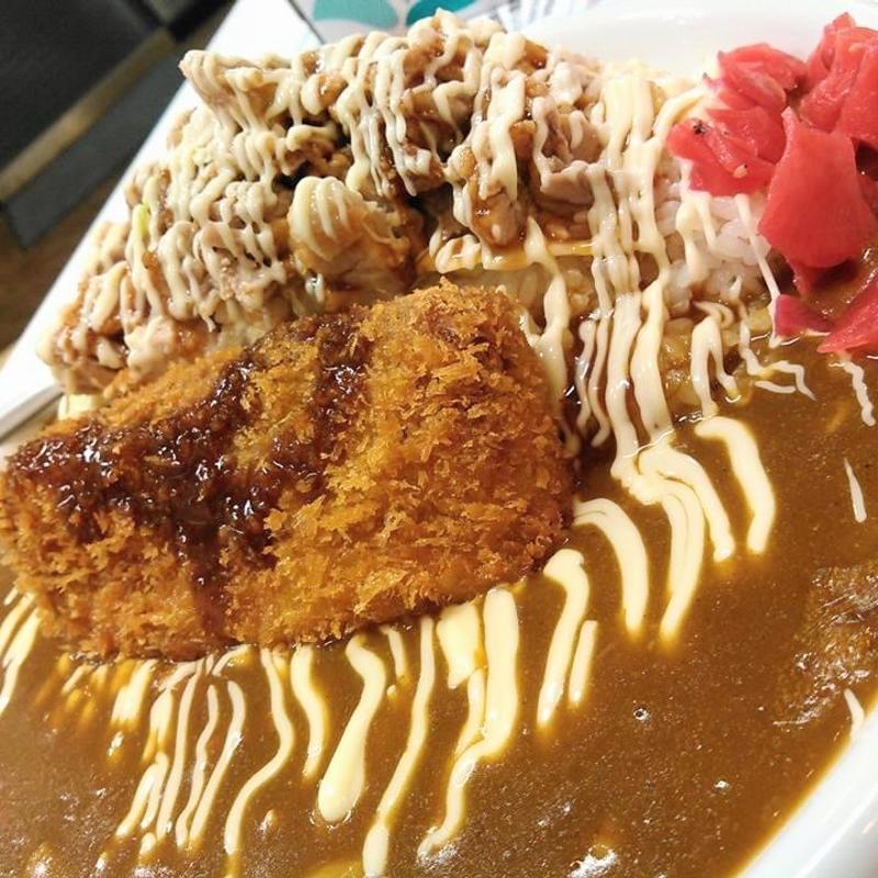 スタミナポークカレー 大盛り(本家絶品煮込みカツカレー 八千代店)