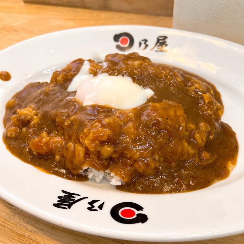 日乃屋カレー温玉(7分盛)(日乃屋カレー 名古屋伏見店)