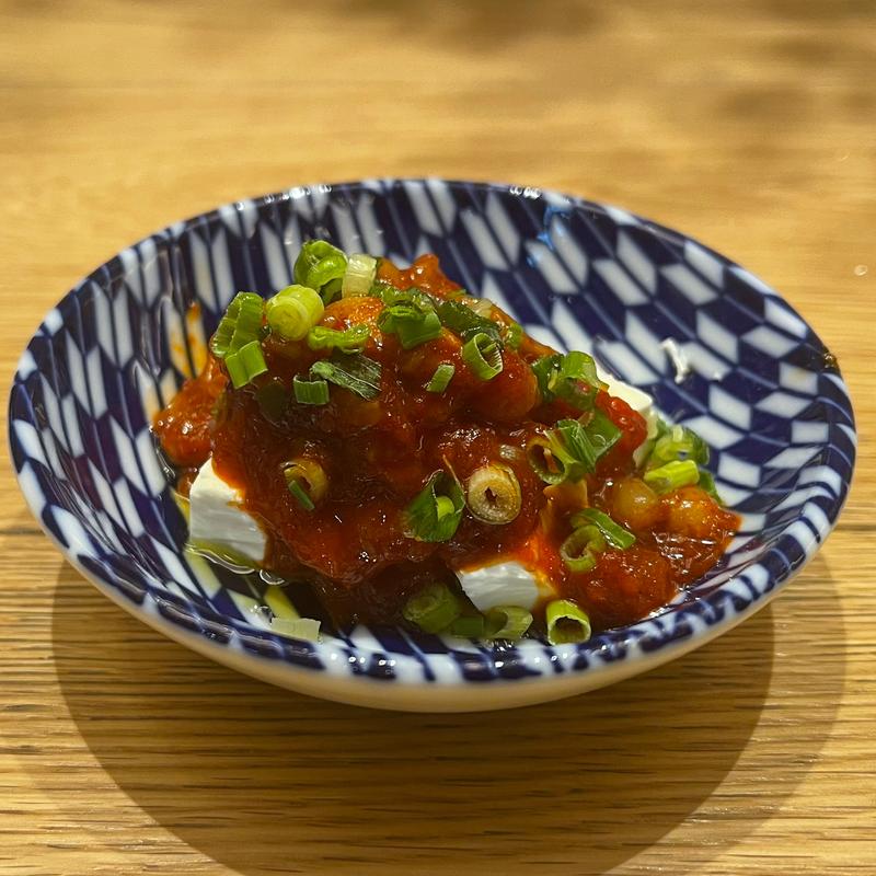 チャンジャとクリチ(プロント 名古屋駅店)