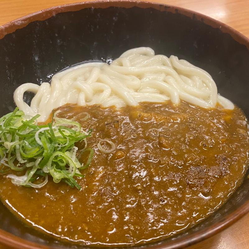 カレーうどん(牧のうどん 大野城店)