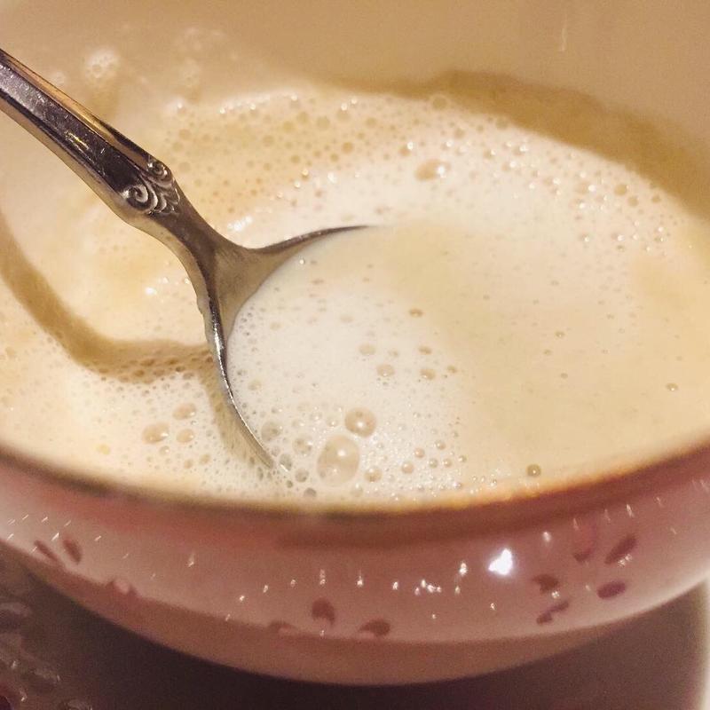 新牛蒡のポタージュ(西洋料理とワインの店 巴里市場 （パリイチバ）)