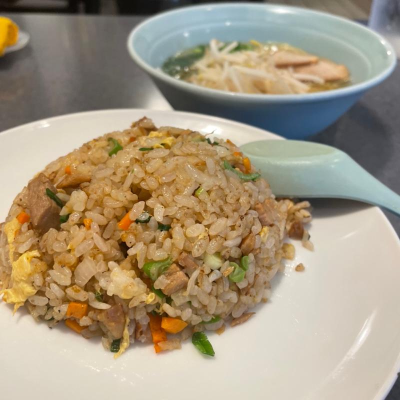 焼きめしラーメンセット(三国中国料理店 )