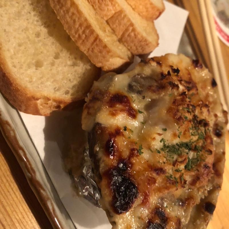 ホッキ肝味噌グラタン(貝と酒 唄)