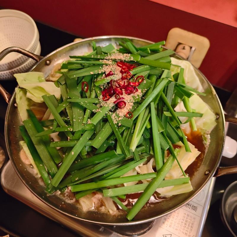 もつ鍋 しょうゆ味(もつ鍋 笑楽 福岡本店 （しょうらく）)