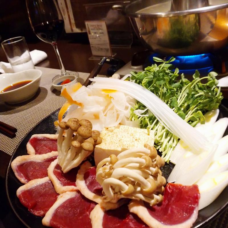 鴨しゃぶしゃぶ(鴨料理専門店 鴨亭・かもてい)