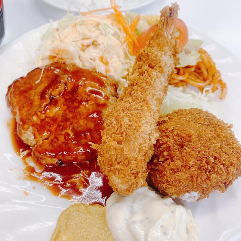 三品盛り(レストラン ベア 本店)