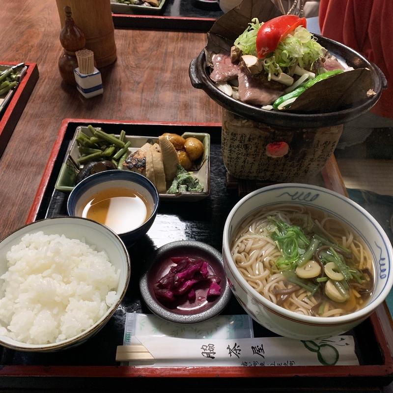 飛騨牛陶板みそ定食(脇茶屋 （わきぢゃや）)
