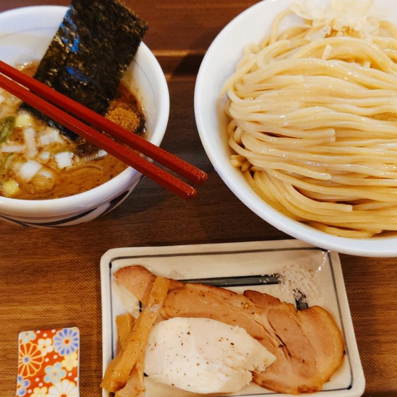 大山鶏のつけ麺　大盛(つけめんさなだ)