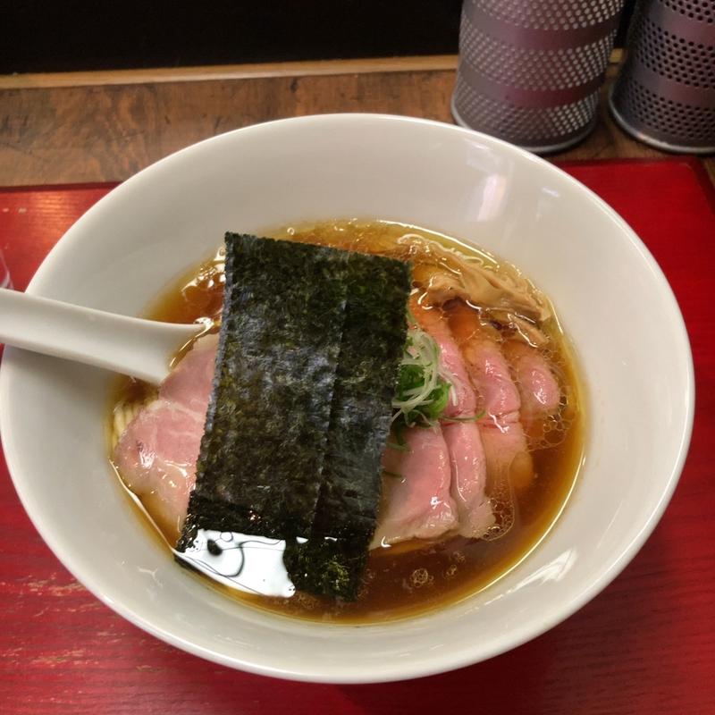 味玉焼豚醤油蕎麦(神保町 黒須)