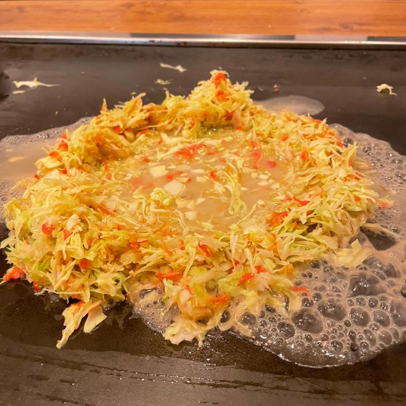 もんじゃ焼き(お好み焼き緒輝)