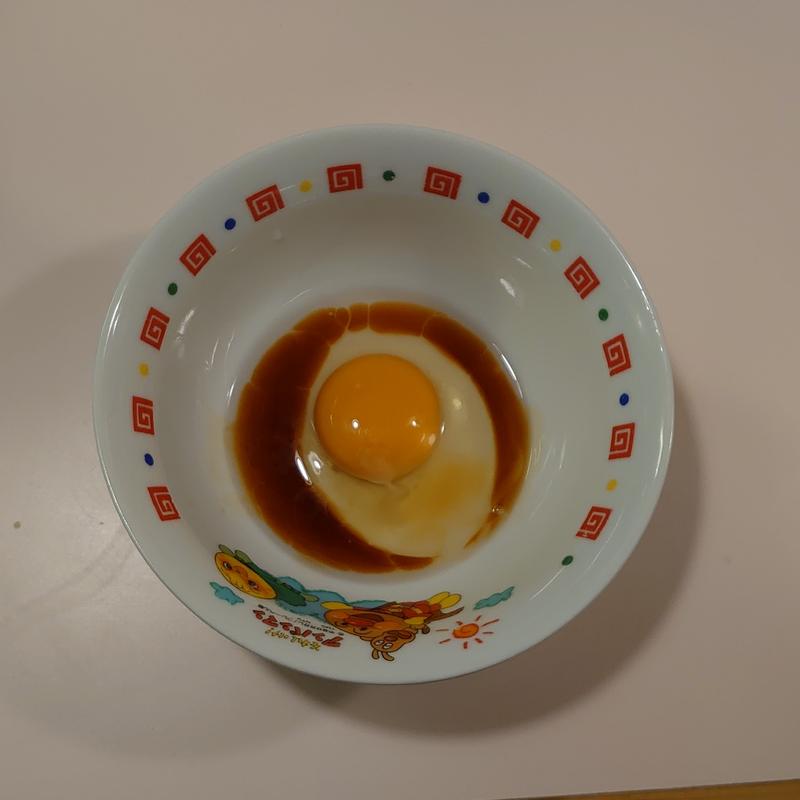生卵(成蹊前ラーメン )