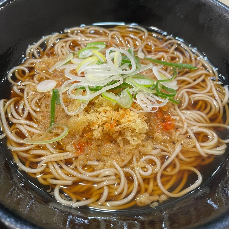 かけ蕎麦(ゆで太郎 竹芝店)