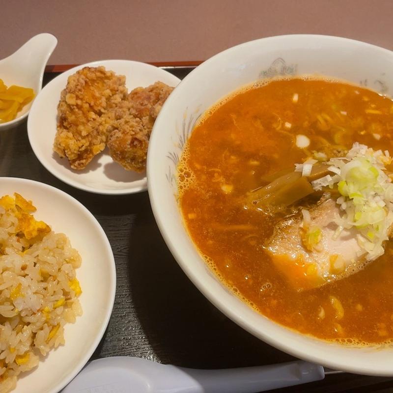 半チャンセット(中華食堂サウスヴィラ(南苑))