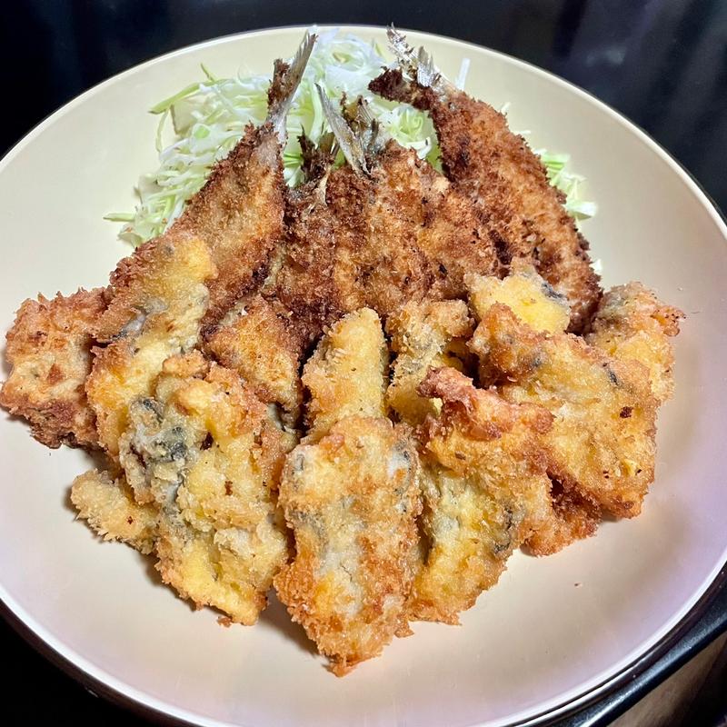 フライ盛り(イワシ、カキ)(ベルクス 東墨田店)