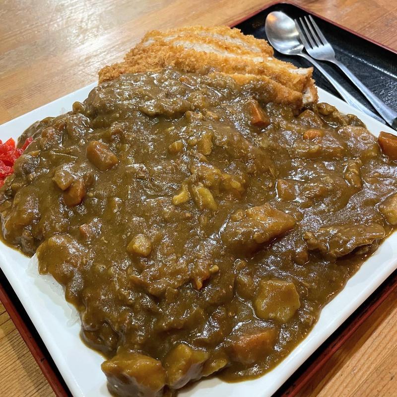 ジャンボチキンカツカレー(スーパーkitchenかさや)