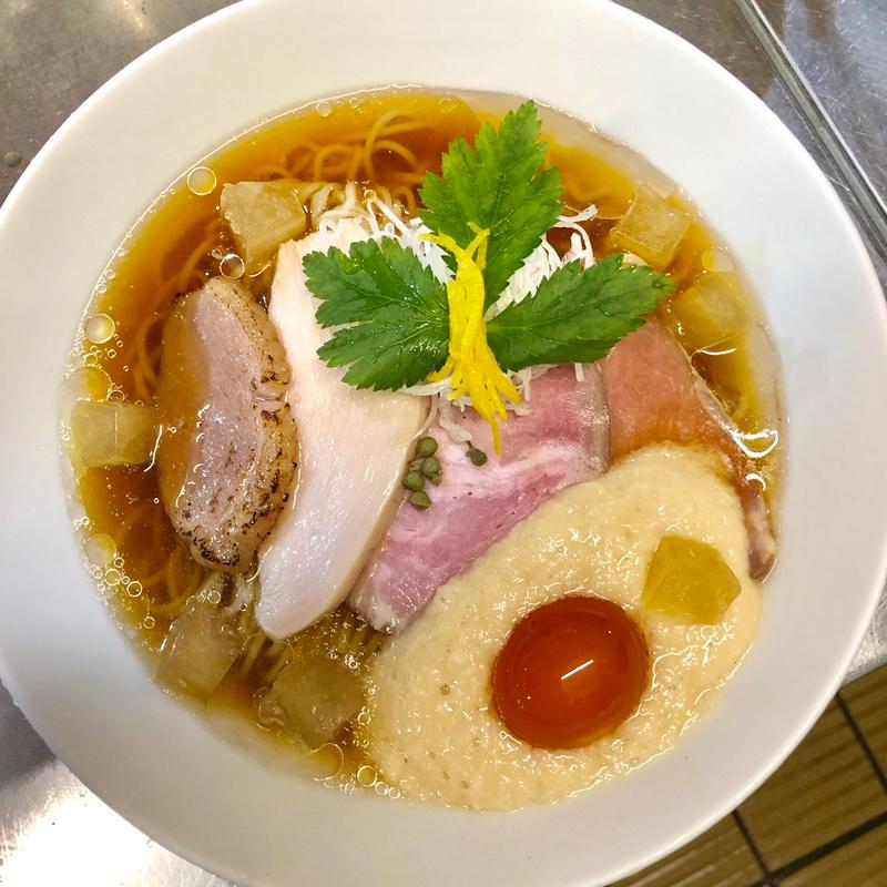 限定　冷やし蕎麦(麺LABOひろ)