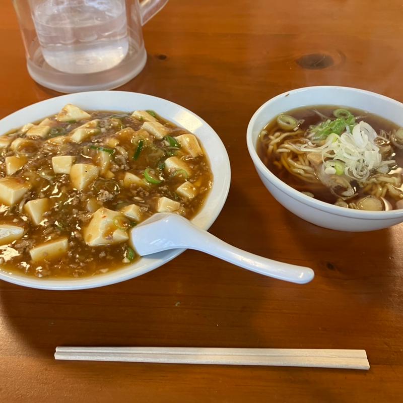 麻婆丼セット(ひよどり中華料理 )