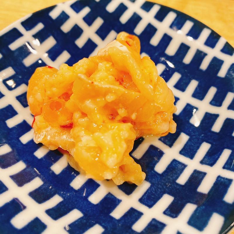 サーモン塩辛(浅野日本酒店)