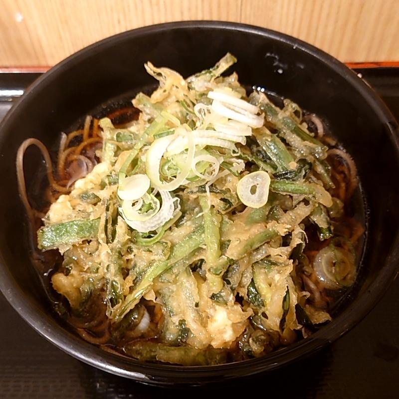 ニラそば(よもだそば 銀座店)
