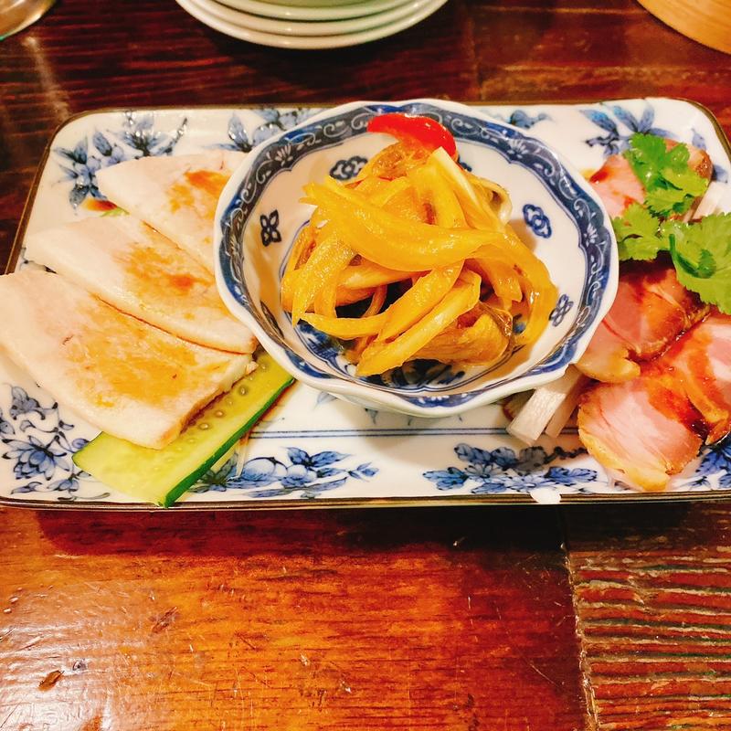 豚中華 盛り合わせ 3種(豚中華 大阪焼売珍 千日前店)