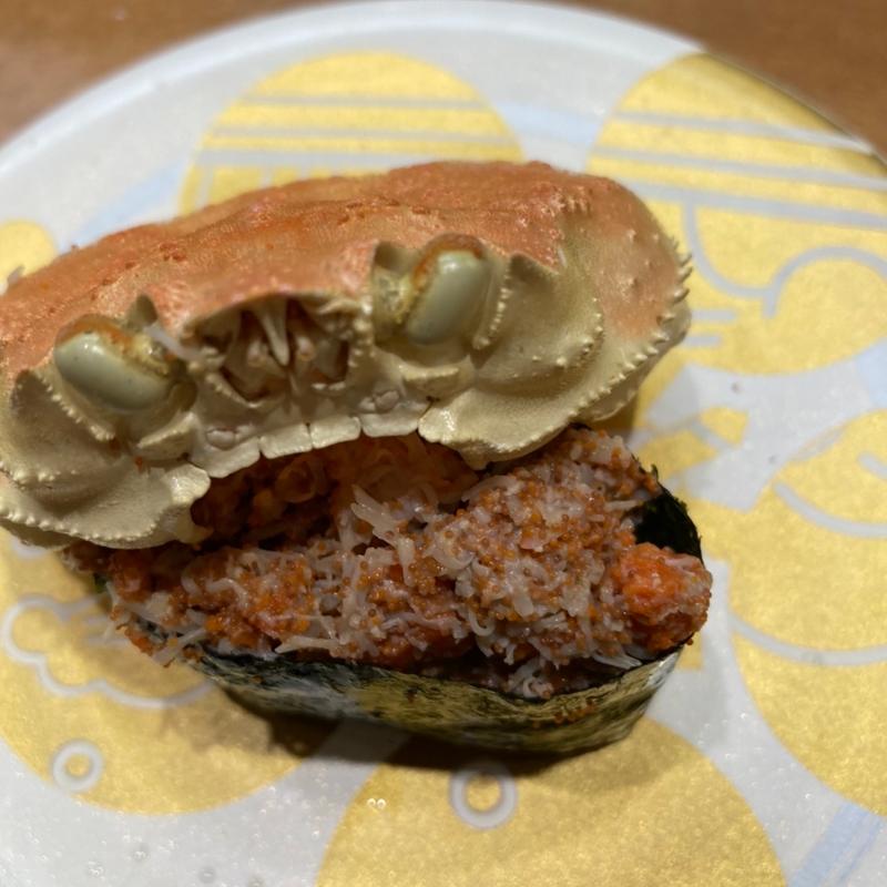 香箱蟹(もりもり寿し イオンモール新瑞橋店)