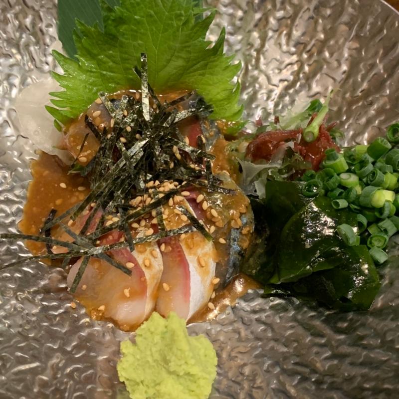 ごま鯖(焼鳥 備長吉兆や 天神親富孝通り本店)