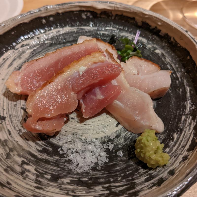 黒さつま鶏塩せき(赤坂　希鳥)