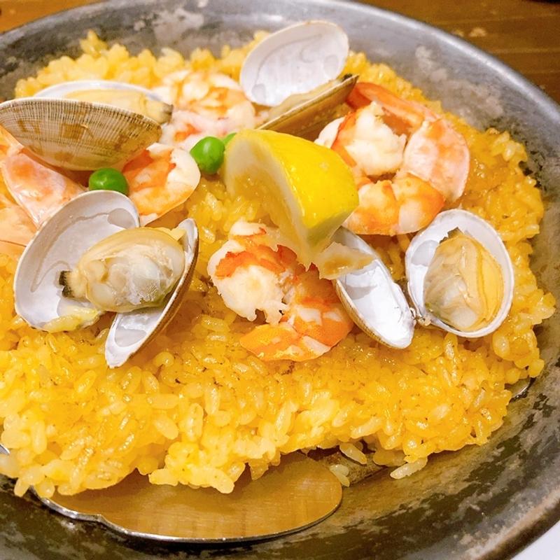 バレンシア風パエリア(Cusco Cafe)