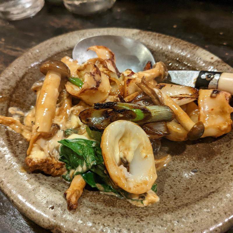 いかマヨ炒め(三年や)