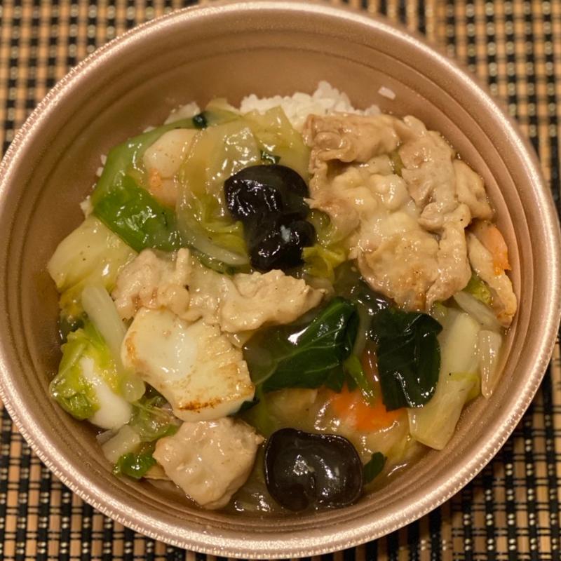 中華丼(ほっかほっか亭 かいだ東町店)