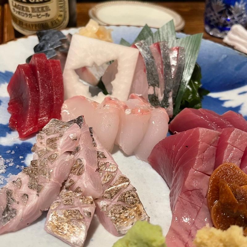 お造り5点盛り(ちょーちょ)