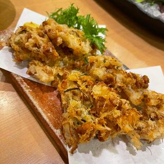 納豆の天ぷら(すし酒家 一歩)