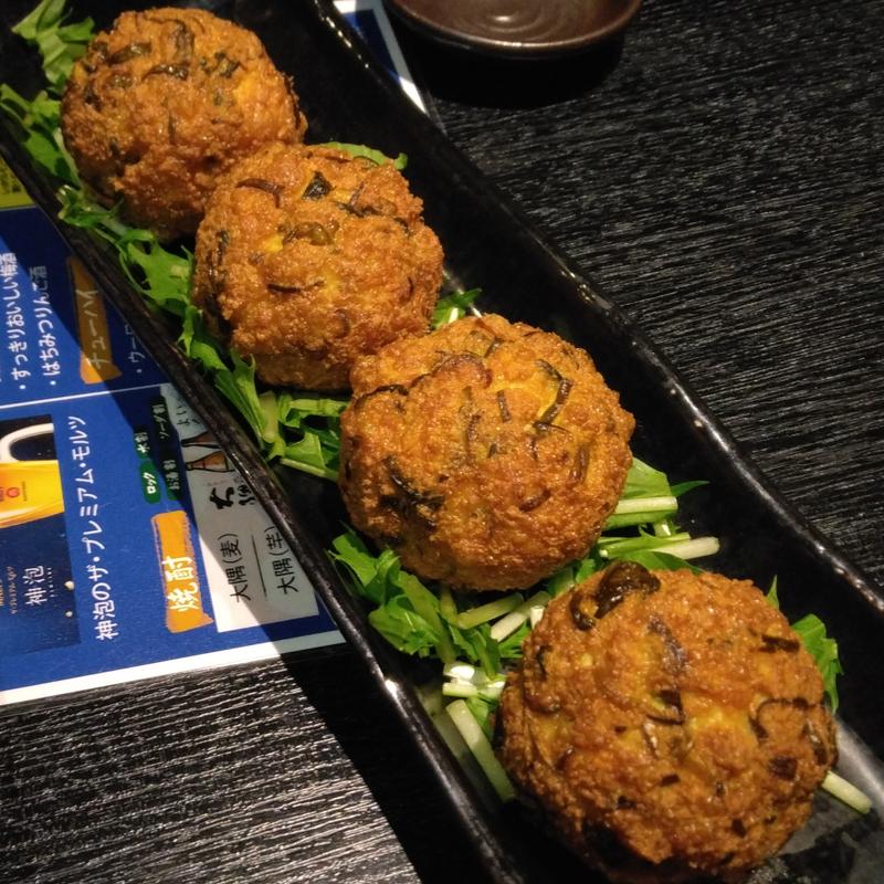 自家製がんもどき(彩のごとく 炭火と旬菜)