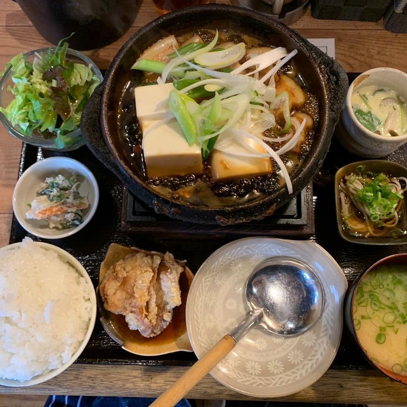 豚バラと豆腐の甘辛煮(食彩工房 飯や)