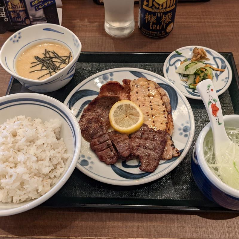 5種盛りわんぱくセット(ねぎし 横浜西口パルナード店)