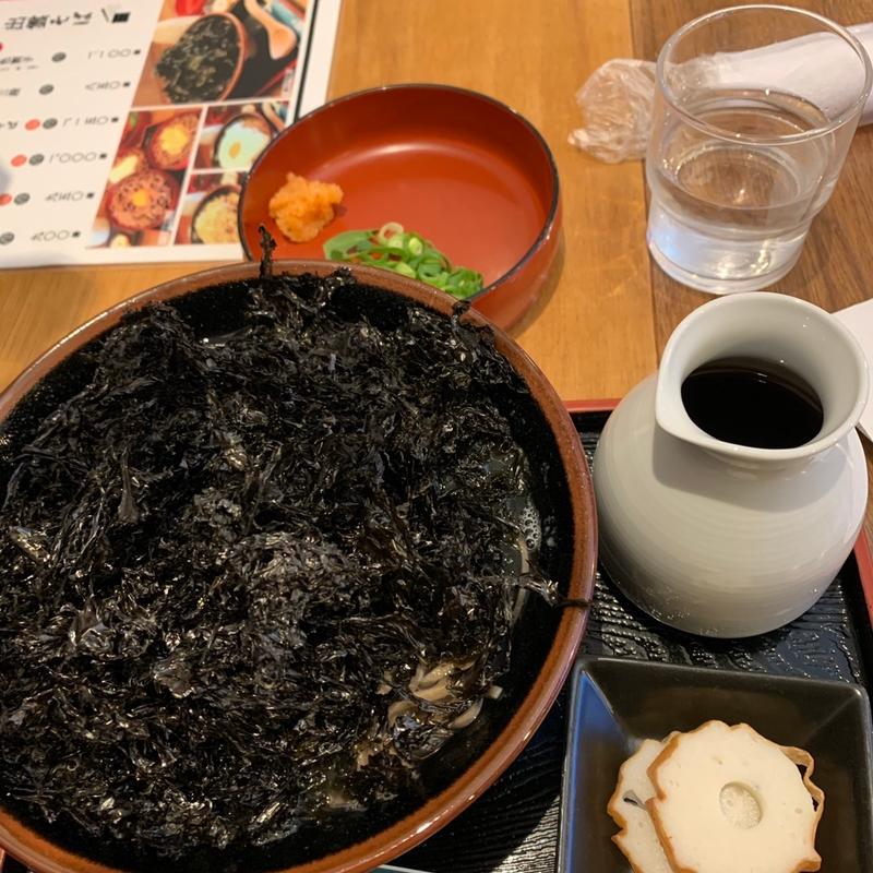 磯のりそば(おくに茶や)