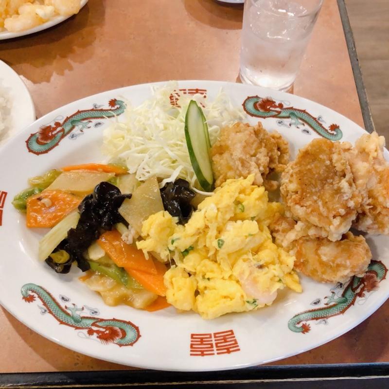 Aランチ(駅前飯店)