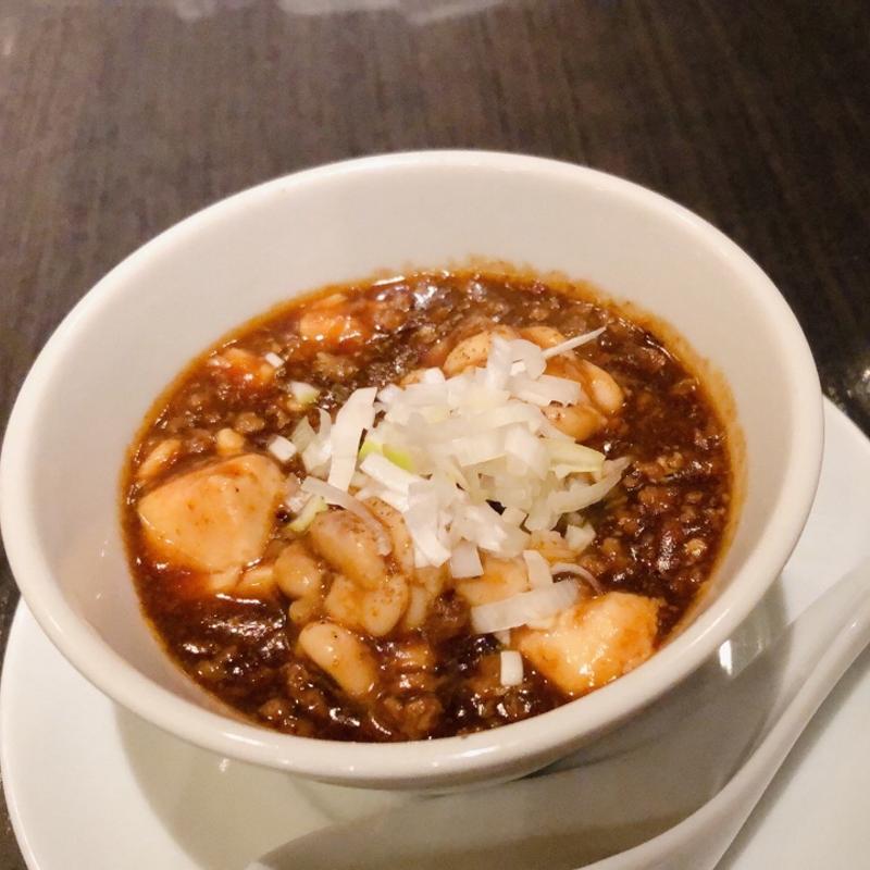 白子入り麻婆豆腐(廣東料理民生 ヒルトンプラザ ウエスト店)