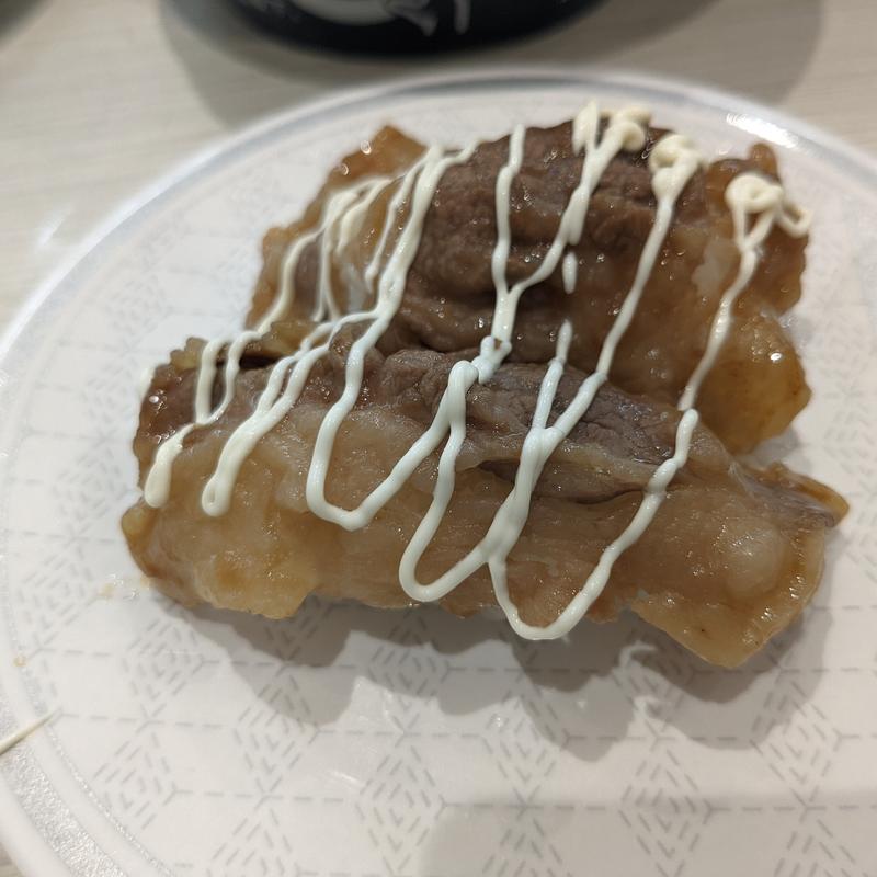 牛カルビマヨ(はま寿司 ゲートシティ大崎店)